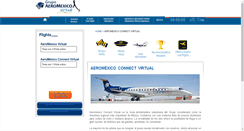 Desktop Screenshot of connect.aeromexicovirtual.org.mx